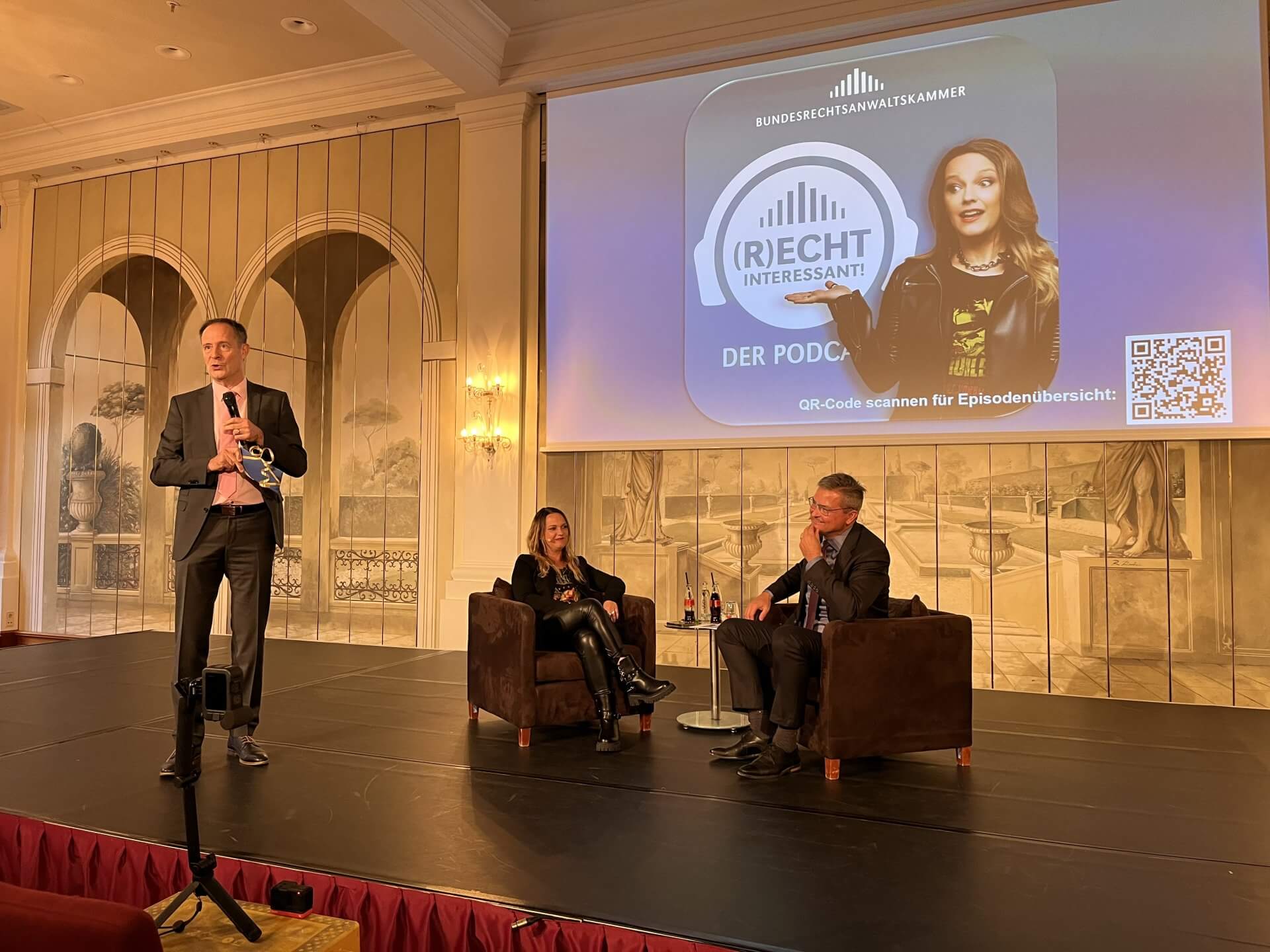 Mitgliederversammlung 2023, RA Prof. Dr. Klimsch, RiOLG Radke, RAin Beyrich